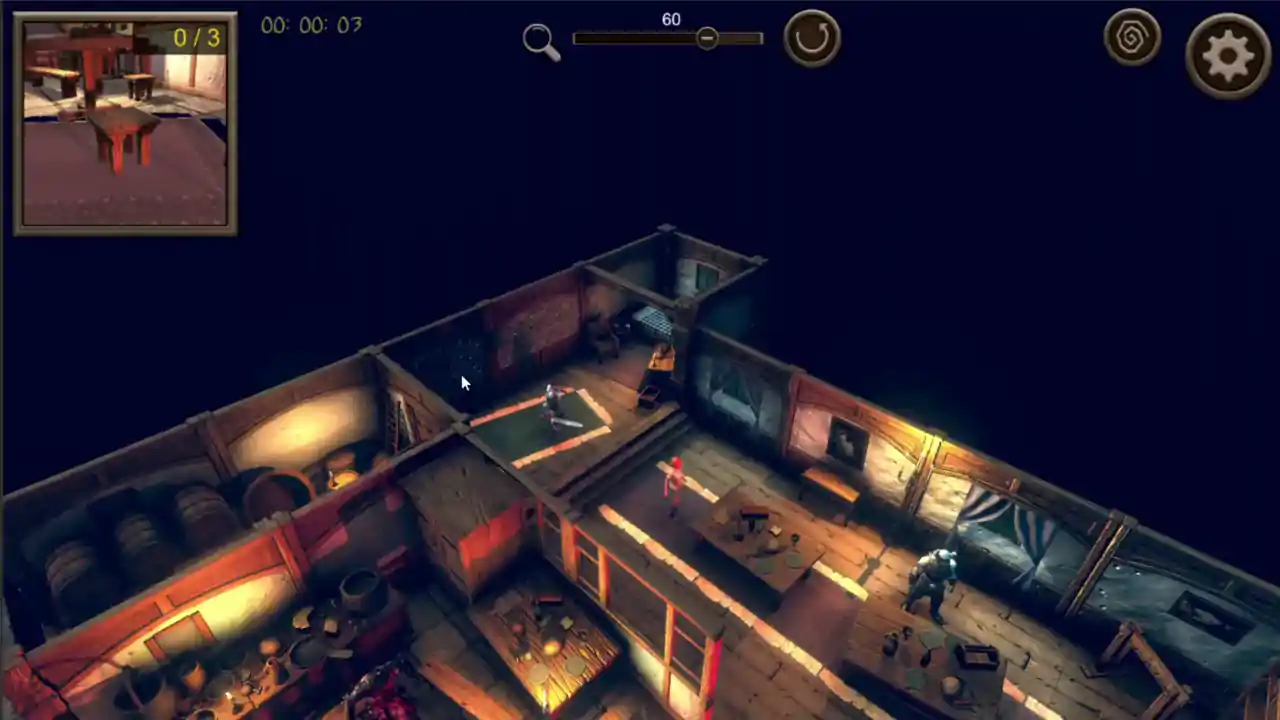 Hidden Tavern Top-Down 3D