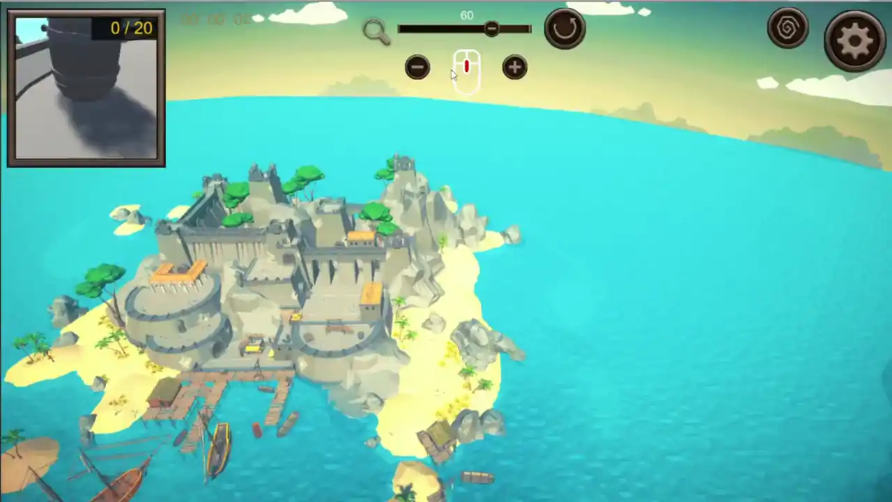 Hidden Pirates Top-Down 3D