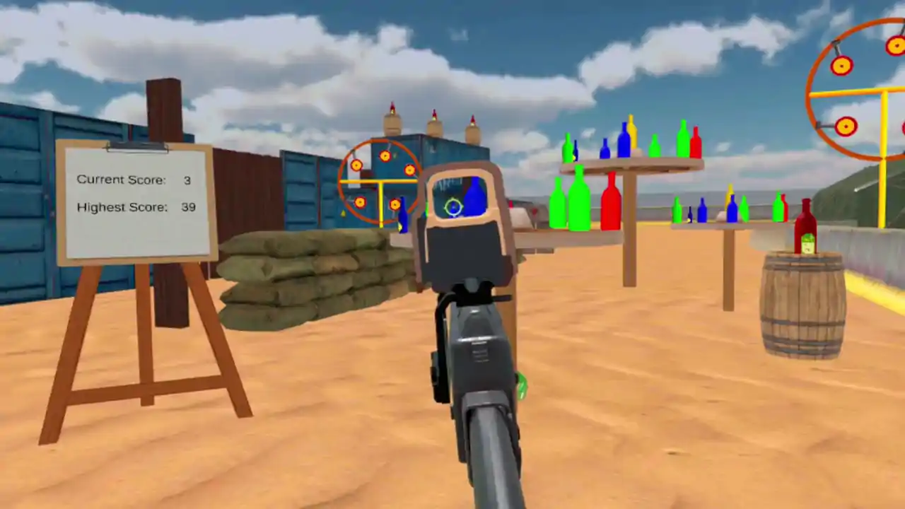 Gun Shooting Range Aim Master