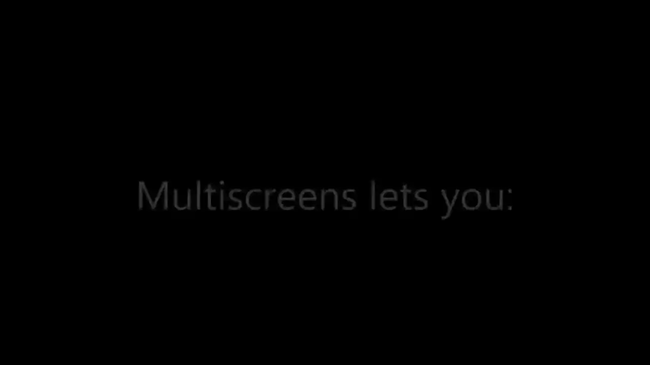 Multiscreens