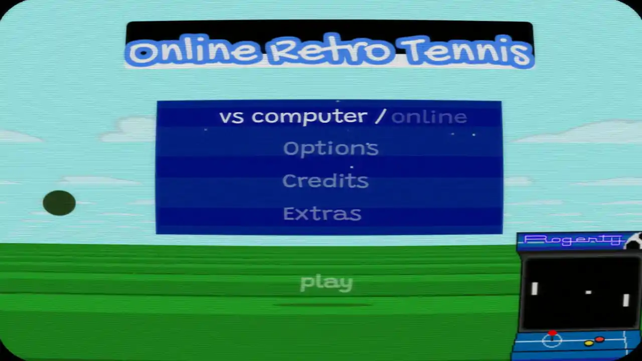 Online Retro Tennis