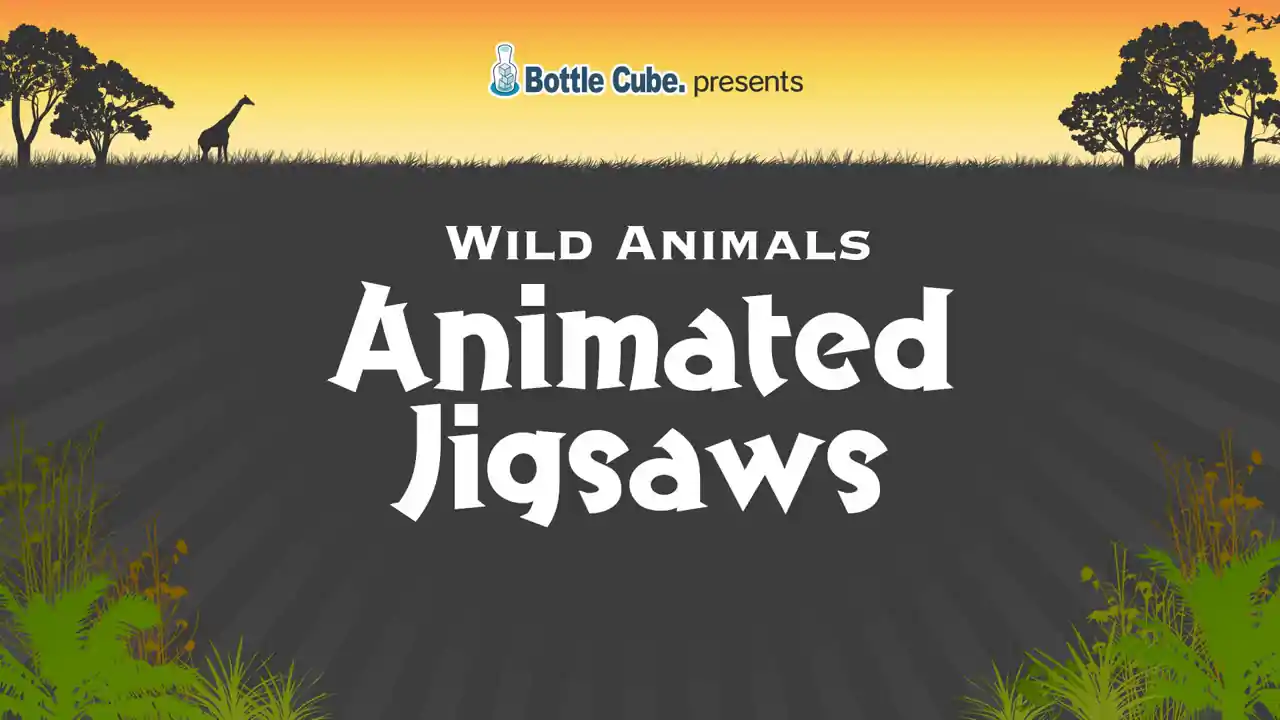 Wild Animals - Animated Jigsaws