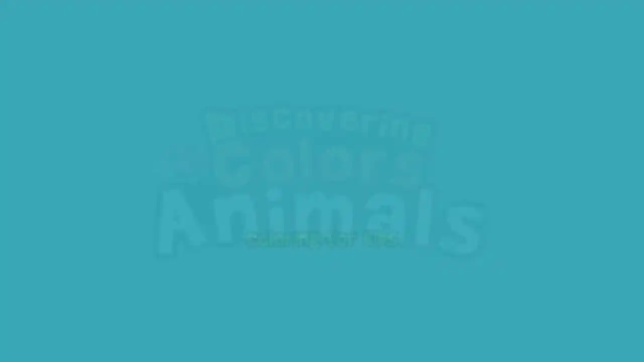 Discovering Colors - Animals