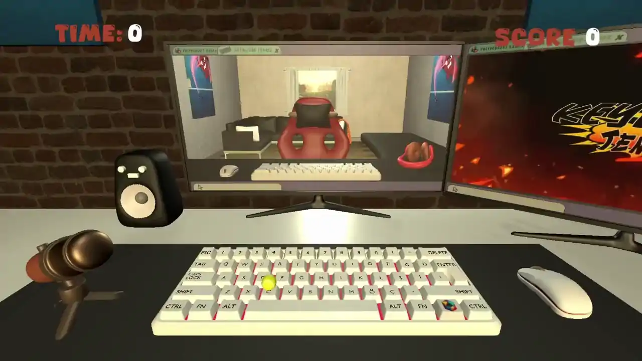 Keyboard Tennis