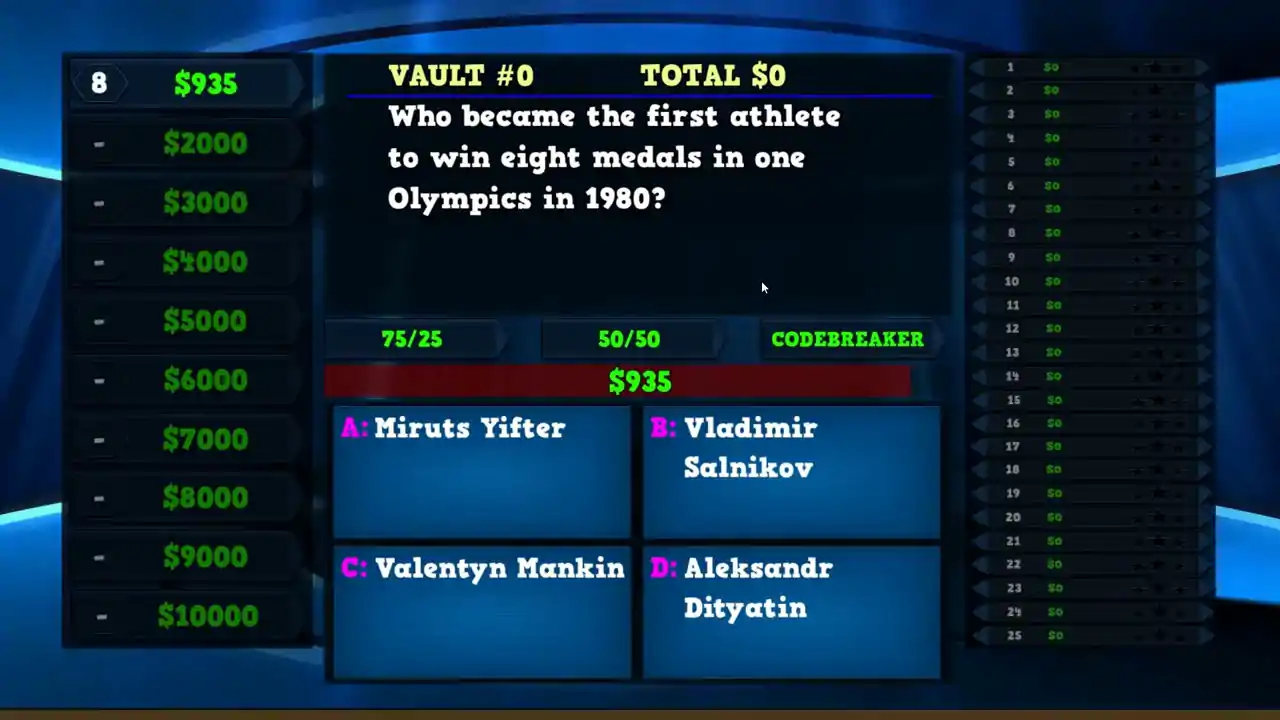 Trivia Vault Olympics Trivia