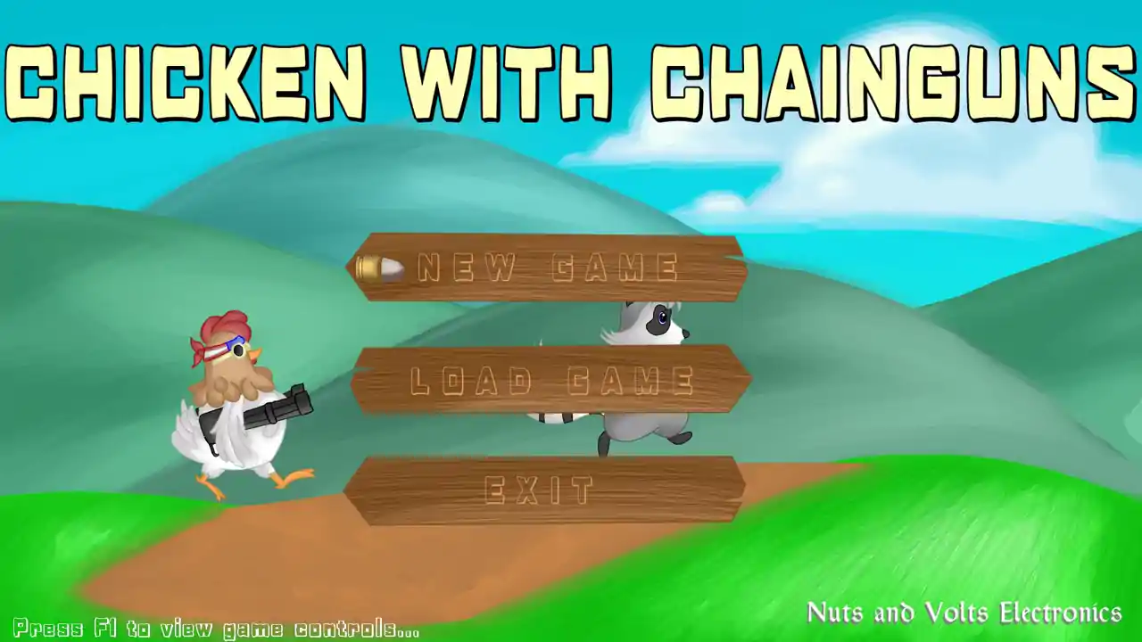 Chicken with Chainguns