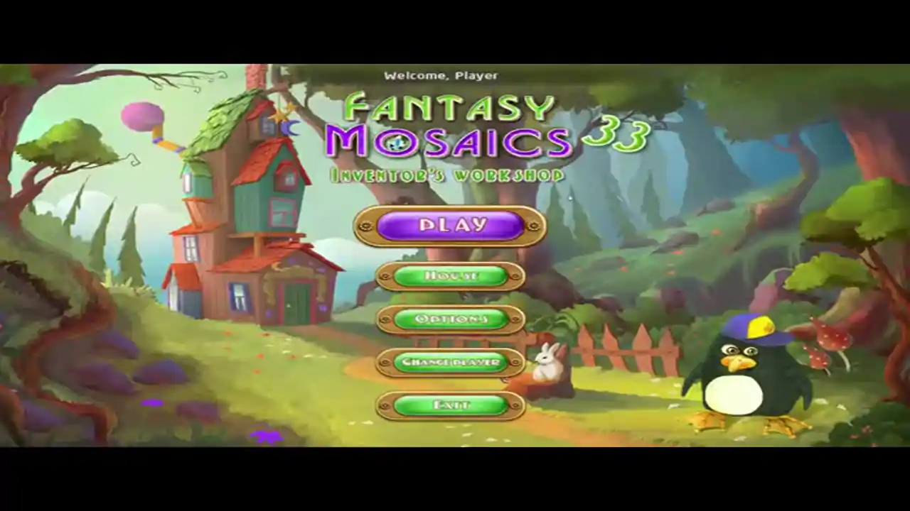 Fantasy Mosaics 33: Inventor's Workshop