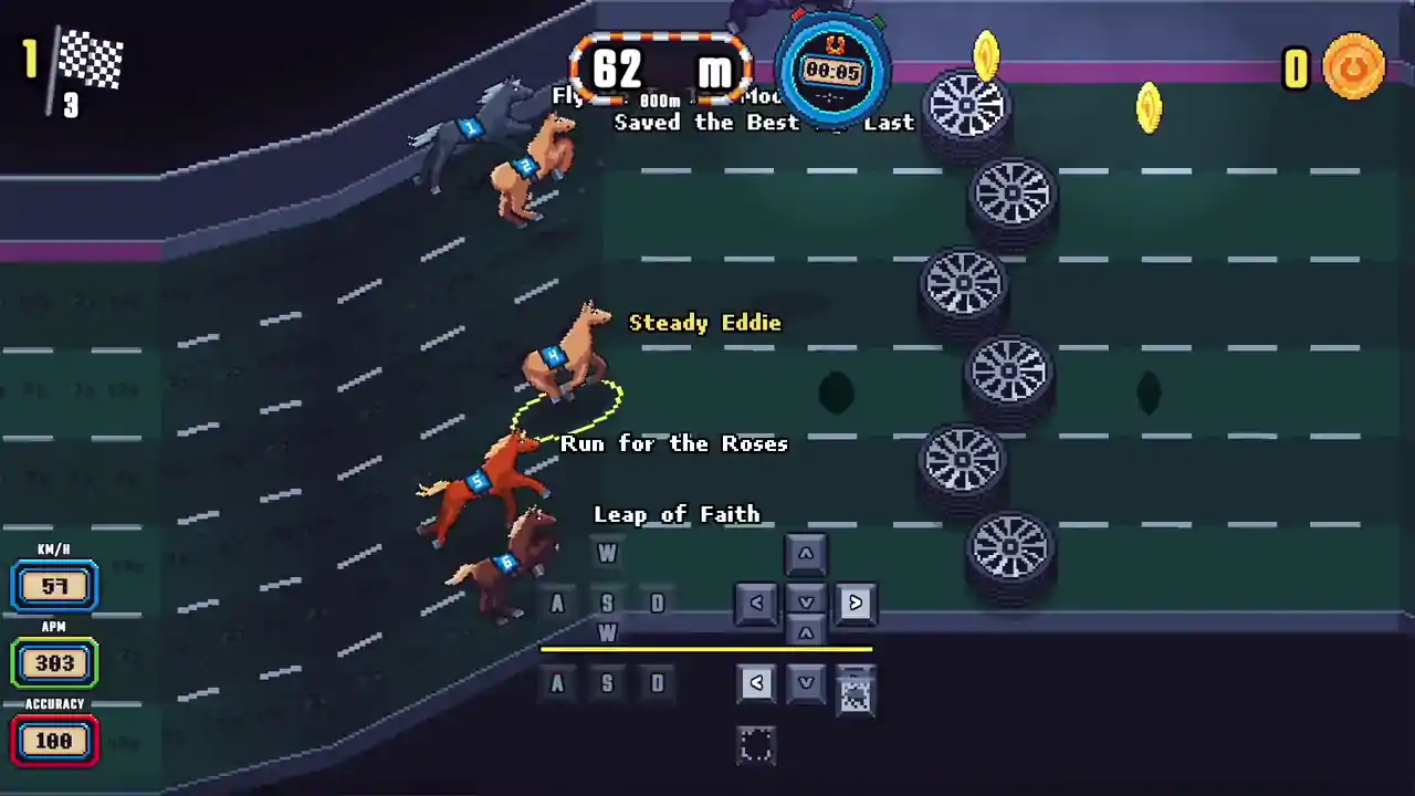 Wild Horse Racing