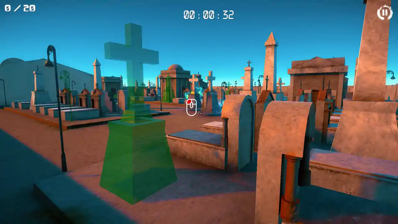 3D PUZZLE - Colonial Graveyard