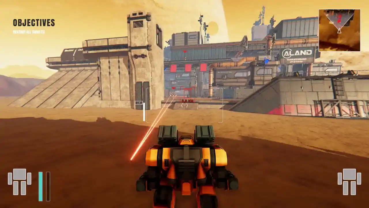 Robots Shooting Simulator
