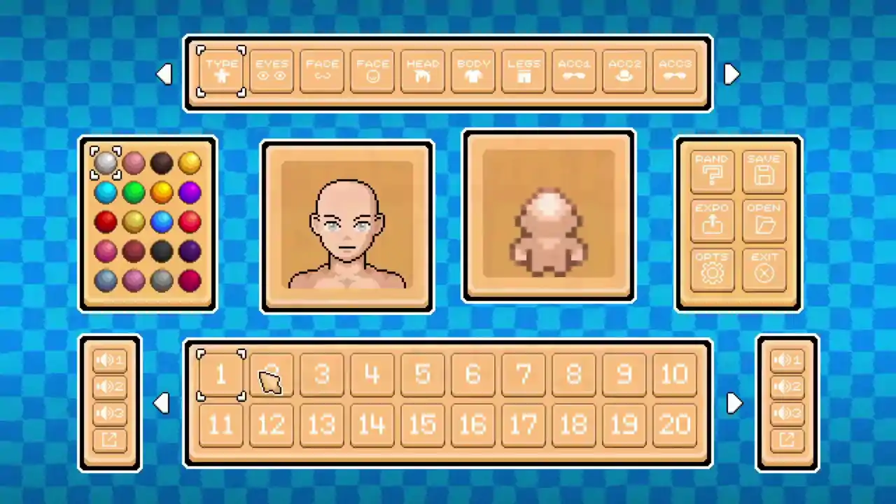 Pixelart Character Creator