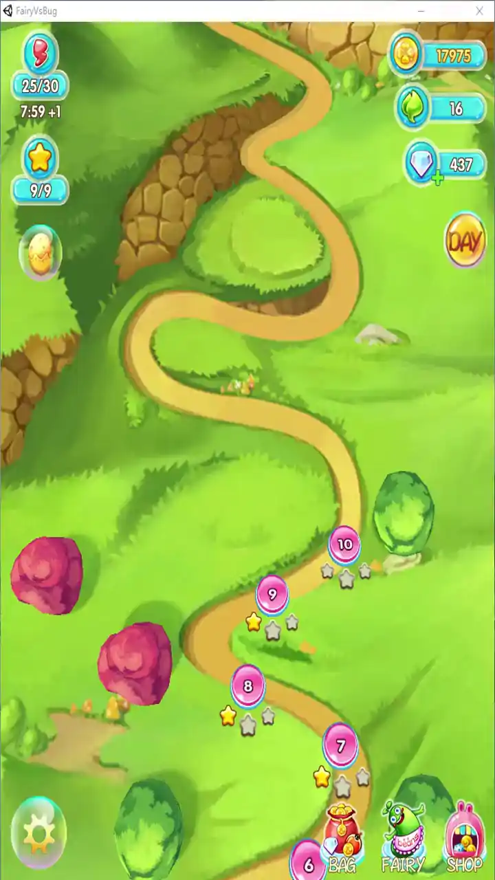 Fairies vs Bugs