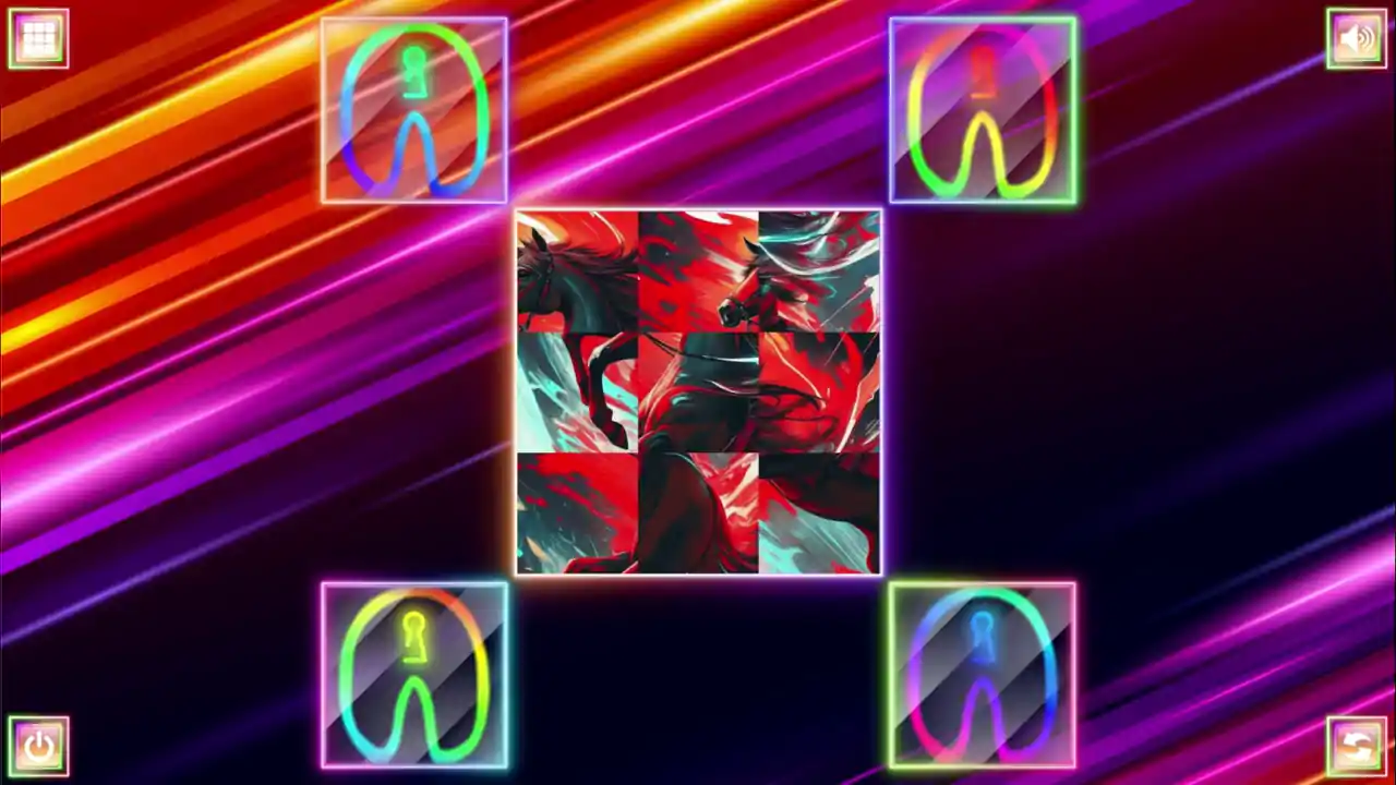 Neon Fantasy: Horses