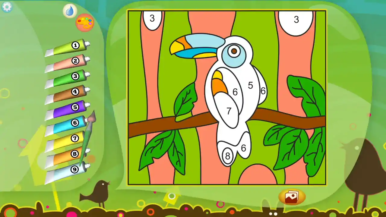 Color by Numbers - Animals