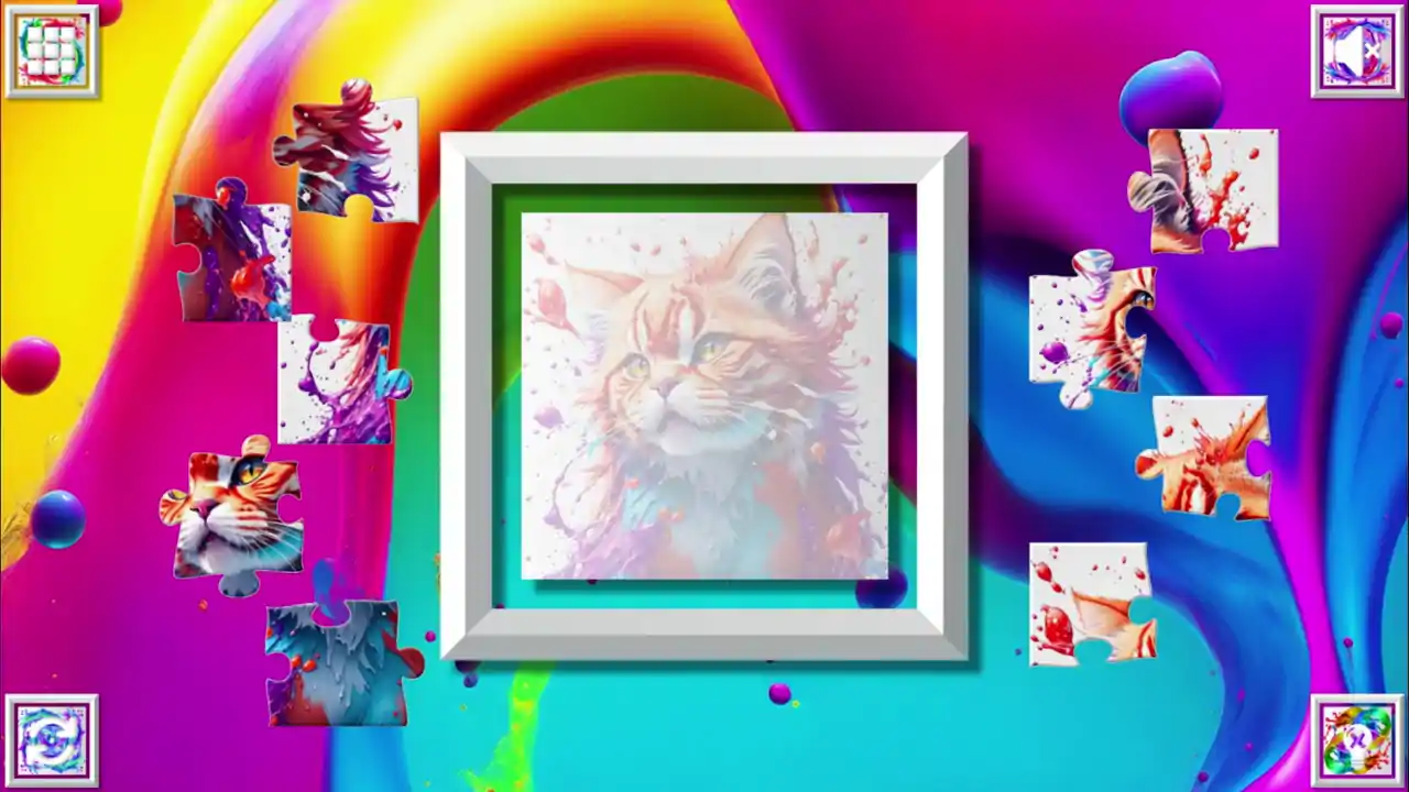 Color Splash: Cats