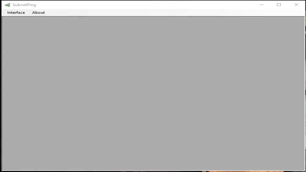 SubnetPing