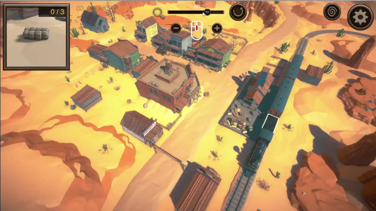 Hidden Western Top-Down 3D