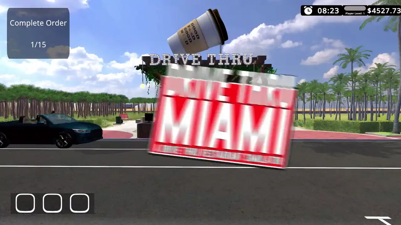 Drive Thru Miami - Restaurant Simulator