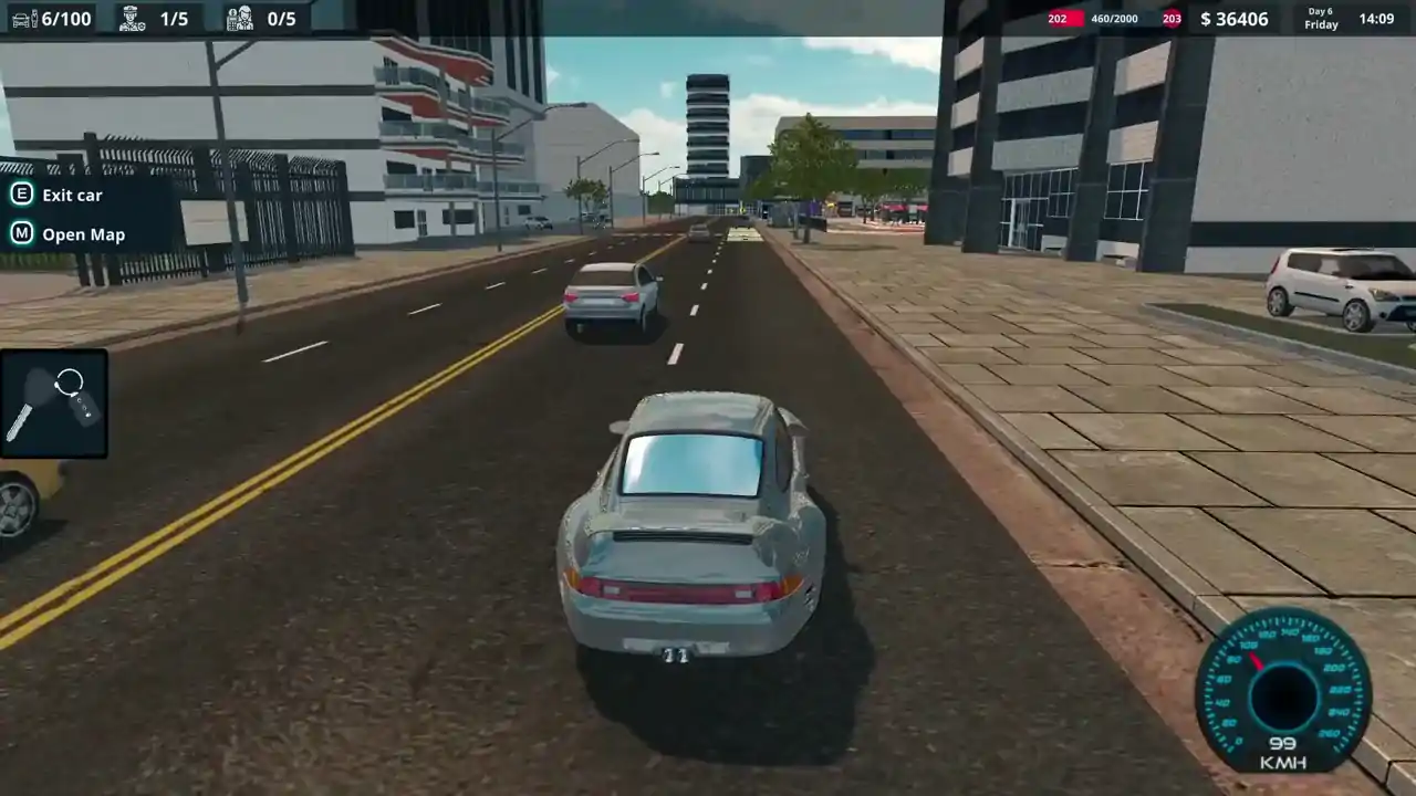 Valet Simulator: Parking & Business