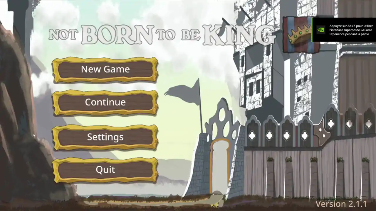 Not born to be King