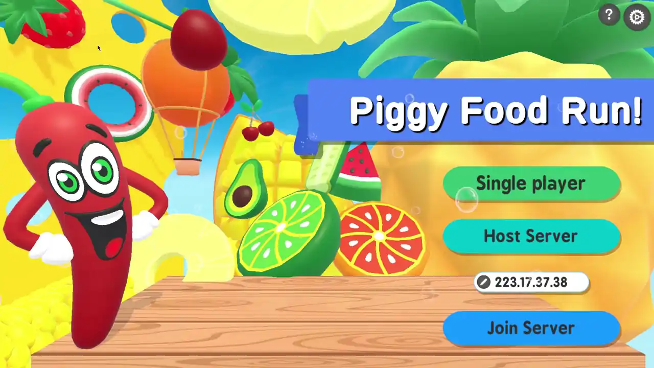 Piggy Food Run