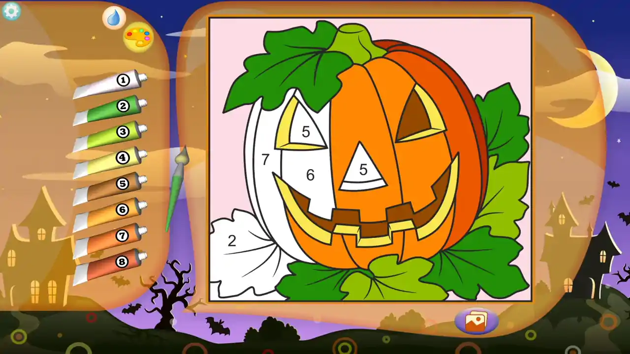 Color by Numbers - Halloween