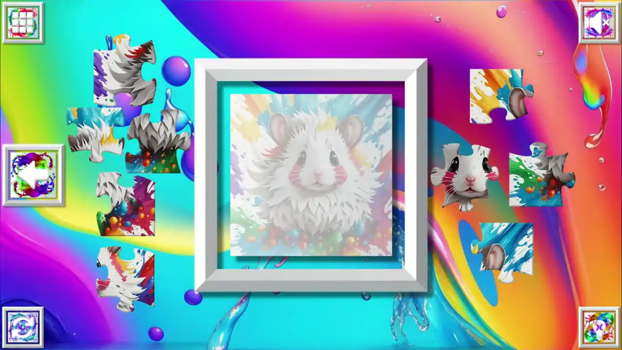 Color Splash: Rodents