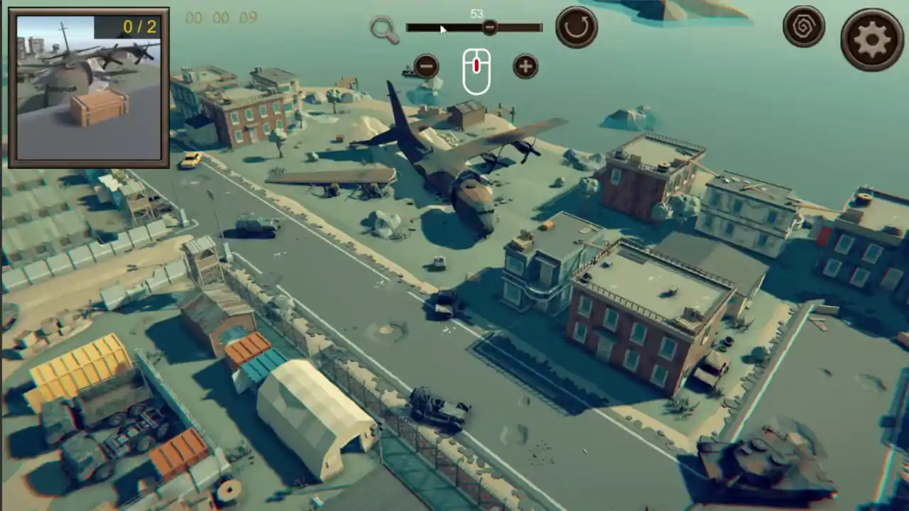 Hidden Battle Top-Down 3D