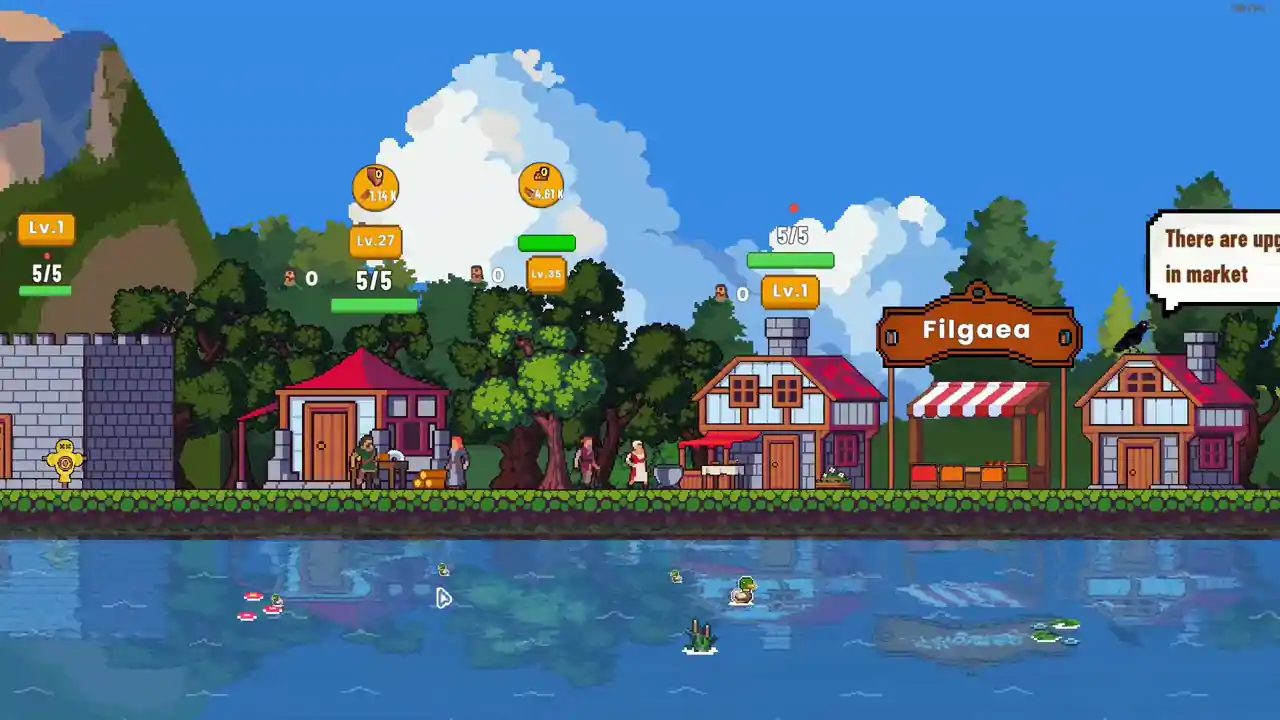 Incremental Town RPG