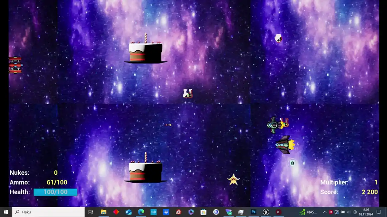 Cake Space Shooter