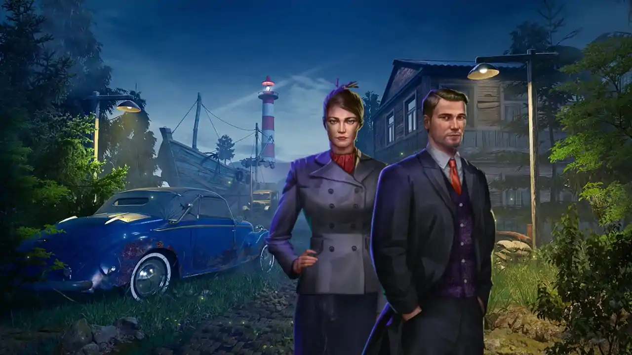 Detective notes. Lighthouse Mystery Solitaire