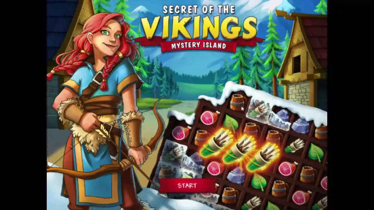 Secret of the Vikings - Mystery island
