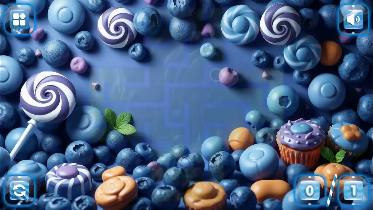 Sweetie Candy Maze: Blueberry