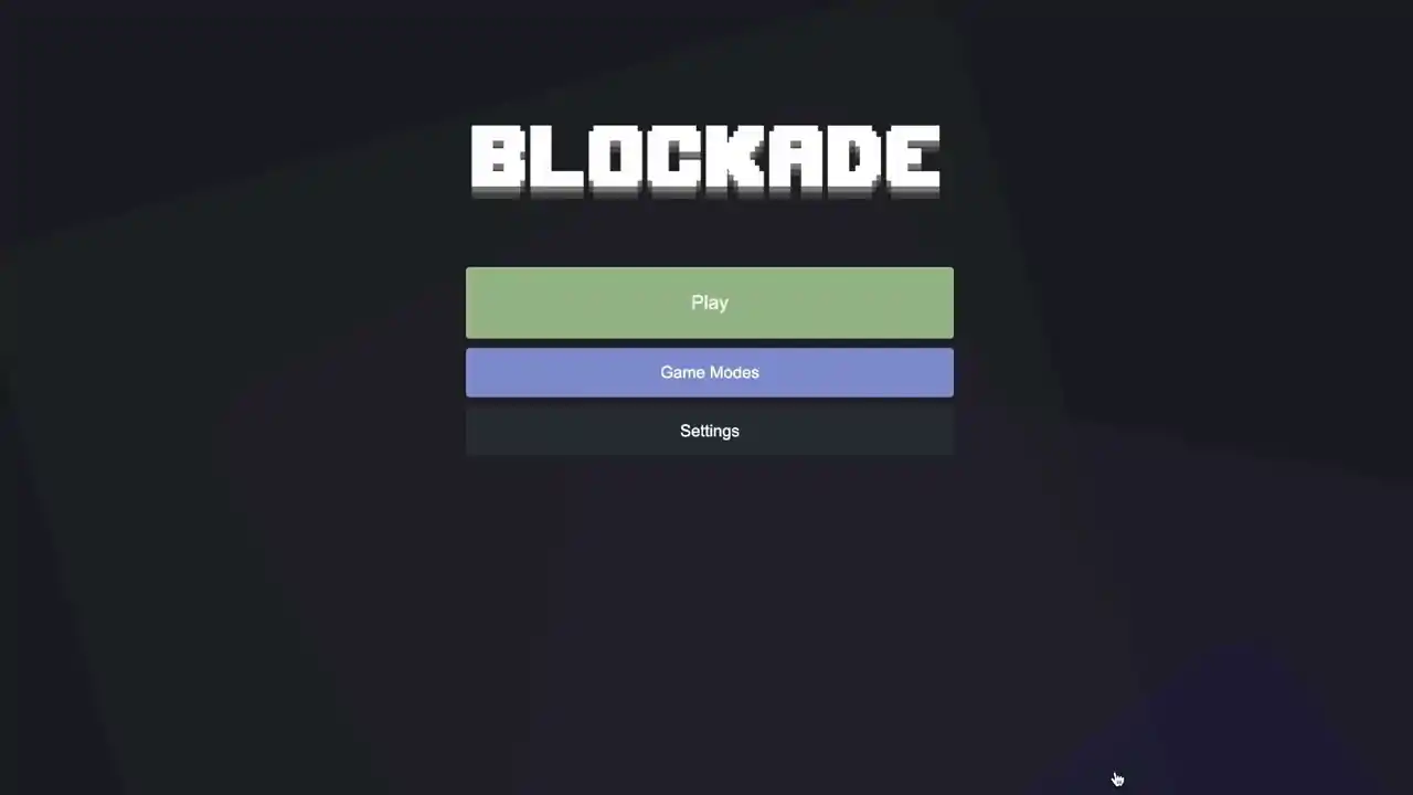 Blockade: A Game of Blocks
