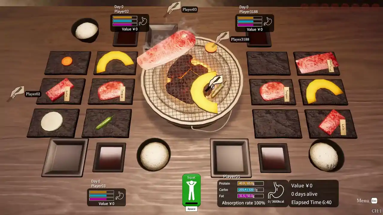 Yakiniku Party Survival
