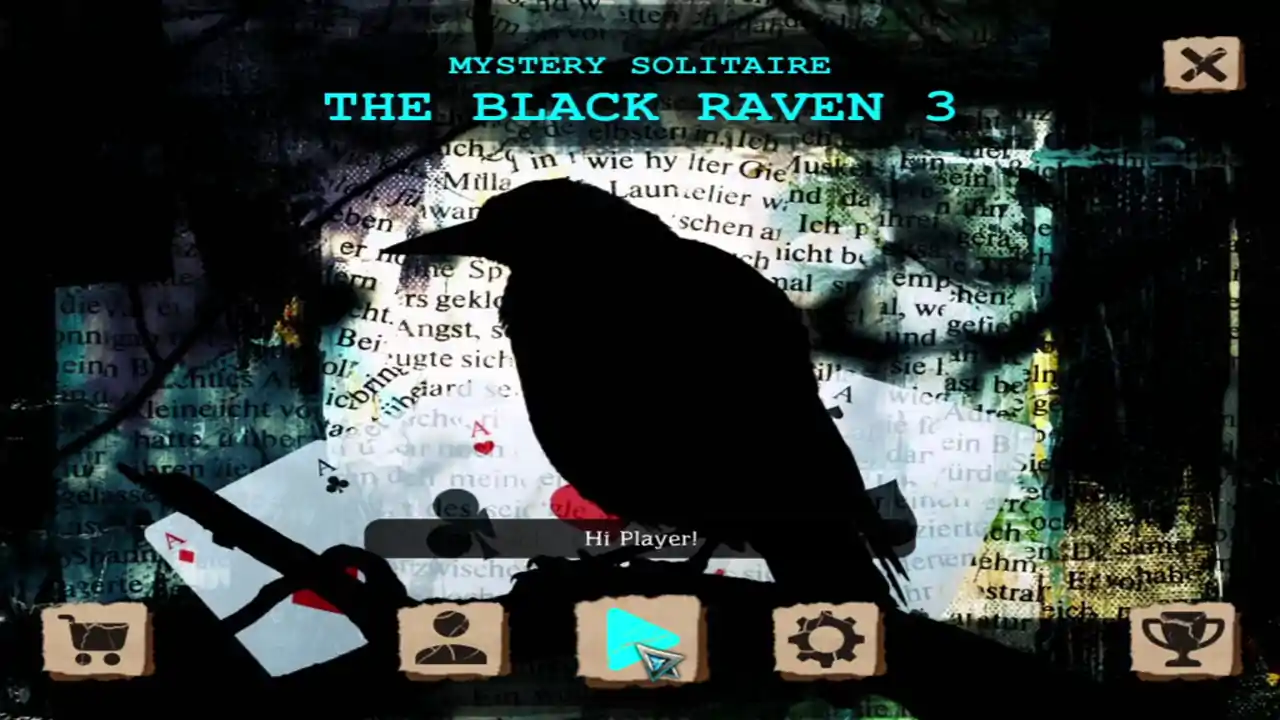 Mystery Solitaire. The Black Raven 3