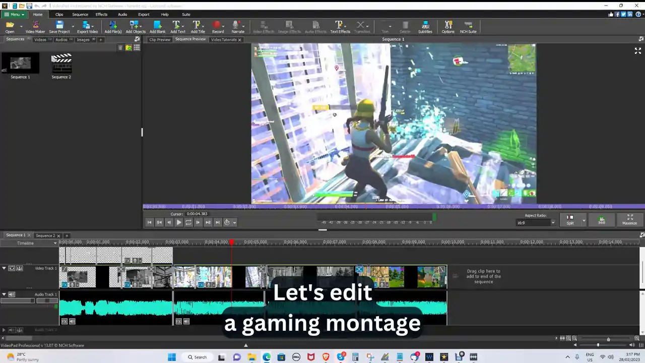 VideoPad Video Editor