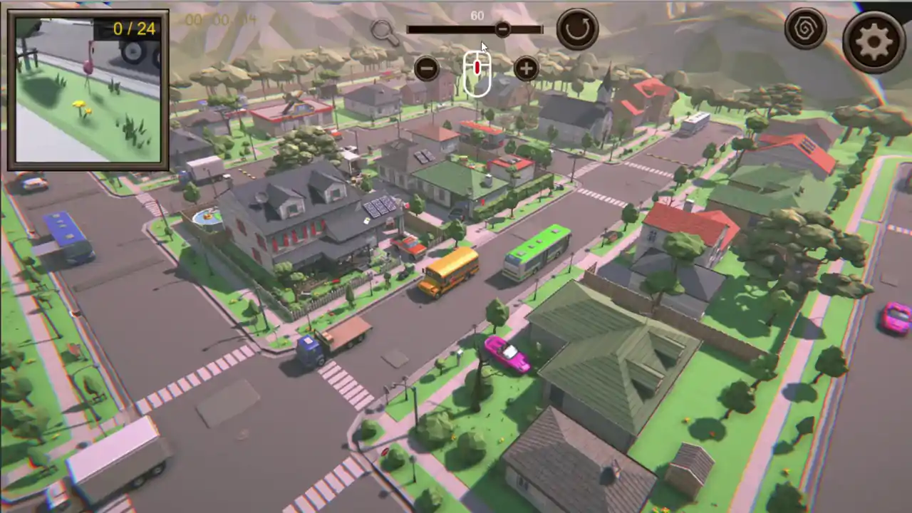 Hidden Village Top-Down 3D