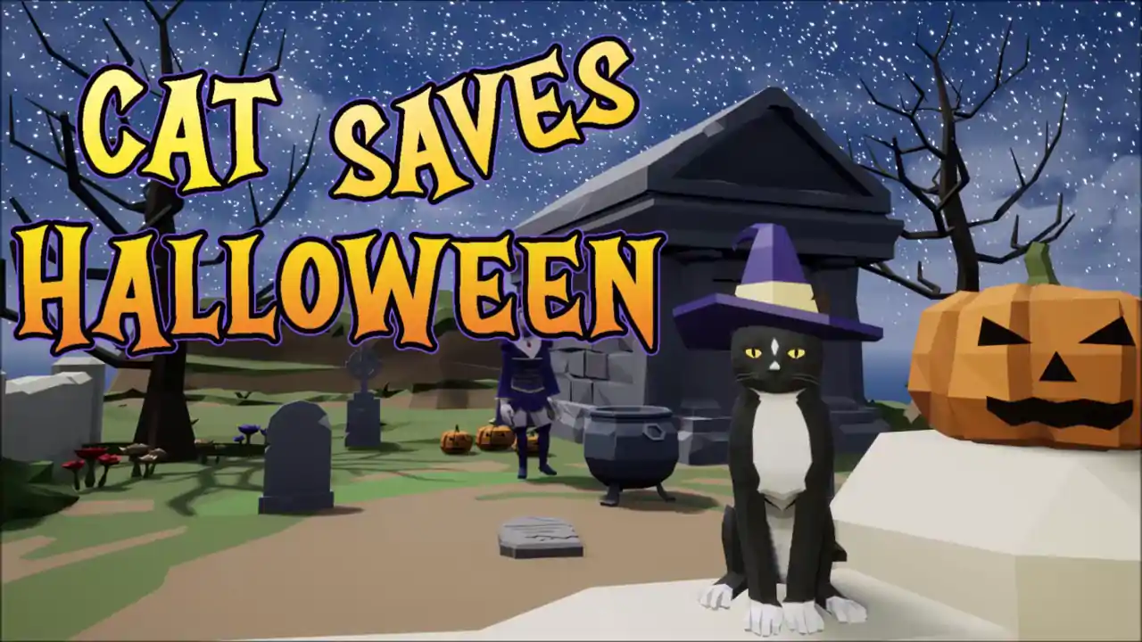 Cat Saves Halloween