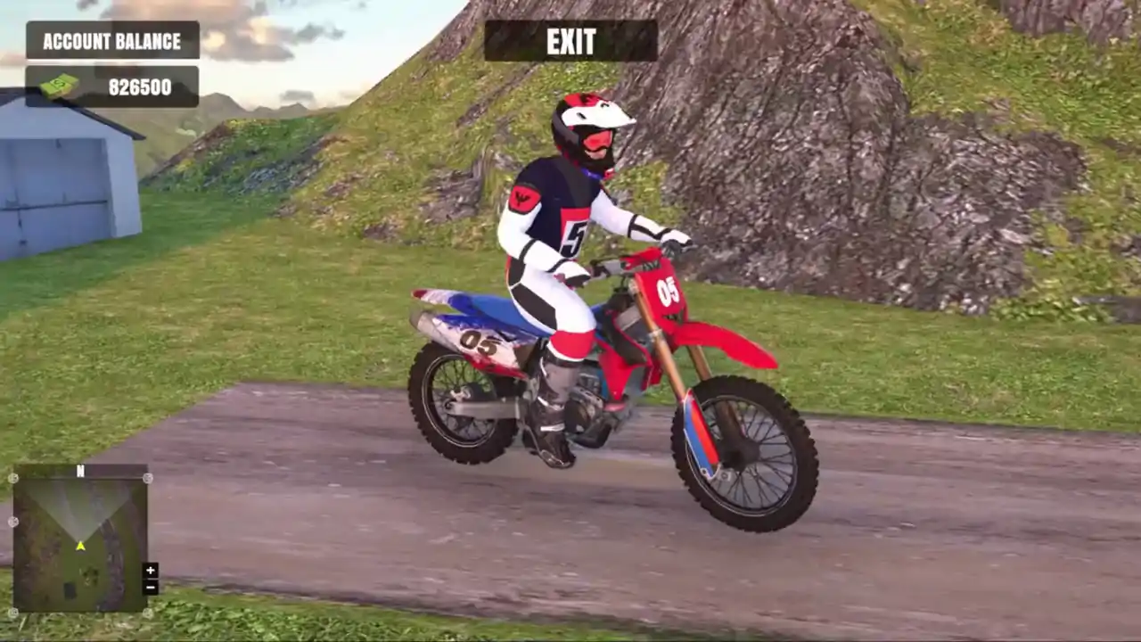 Real Motocross Driving Simulator