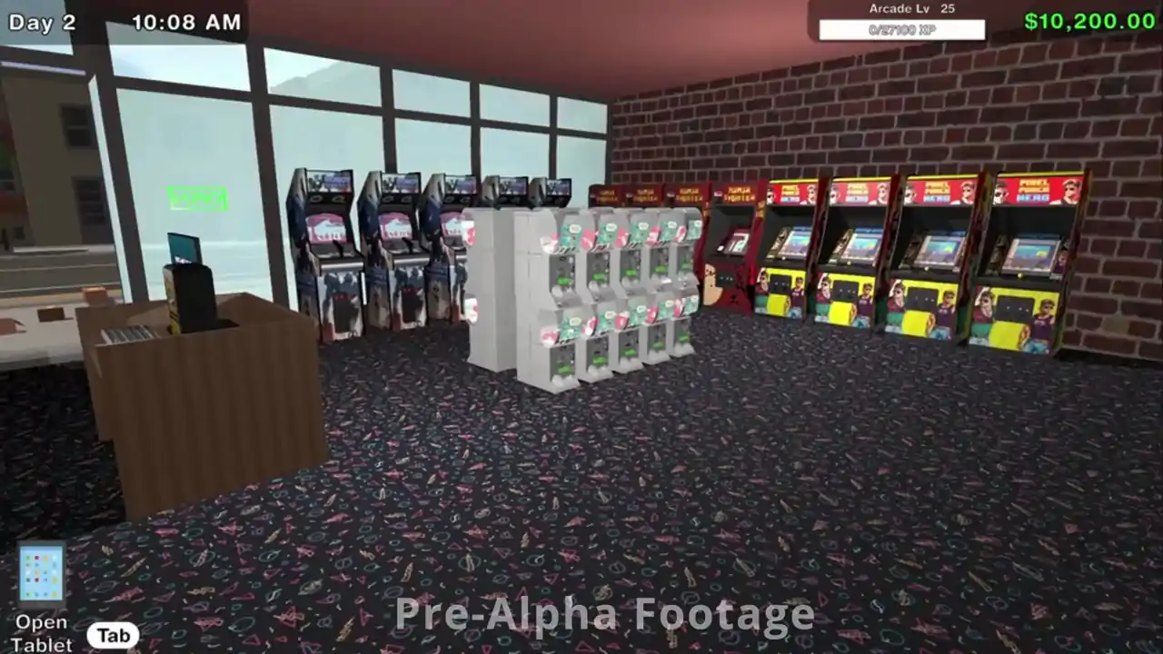 Arcade Management Simulator