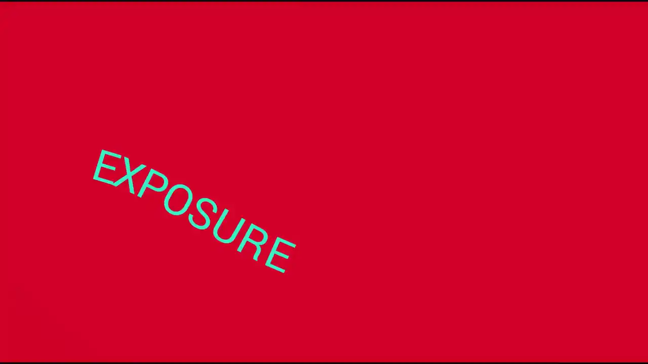 EXPOSURE, a game of camouflage