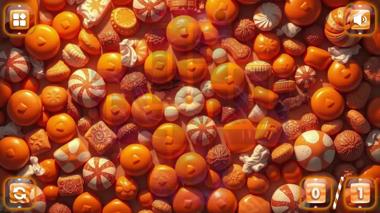 Sweetie Candy Maze: Orange