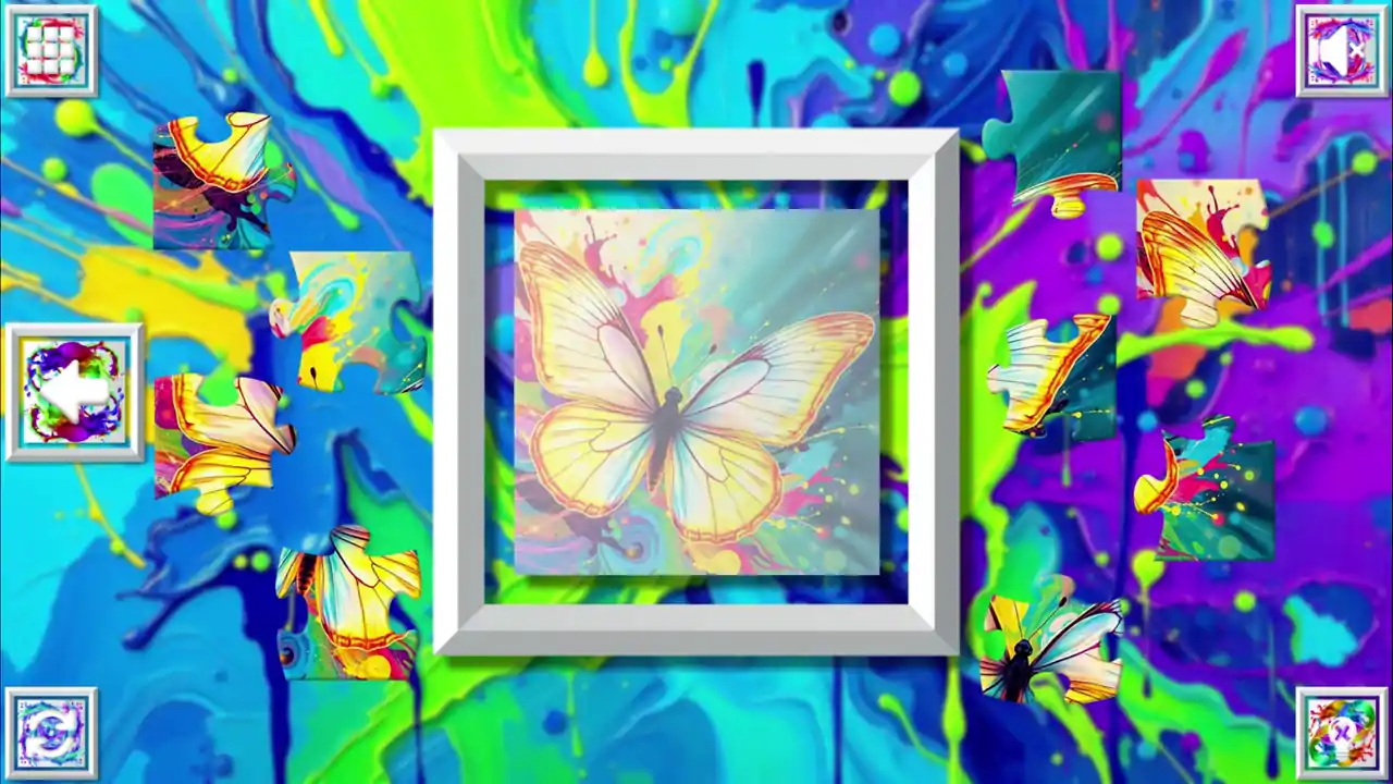 Color Splash: Butterflies