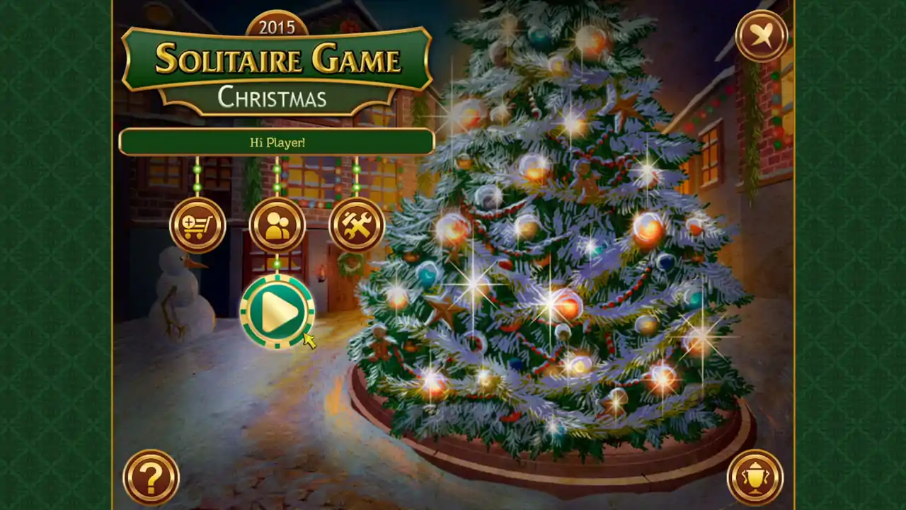 Solitaire Game Christmas