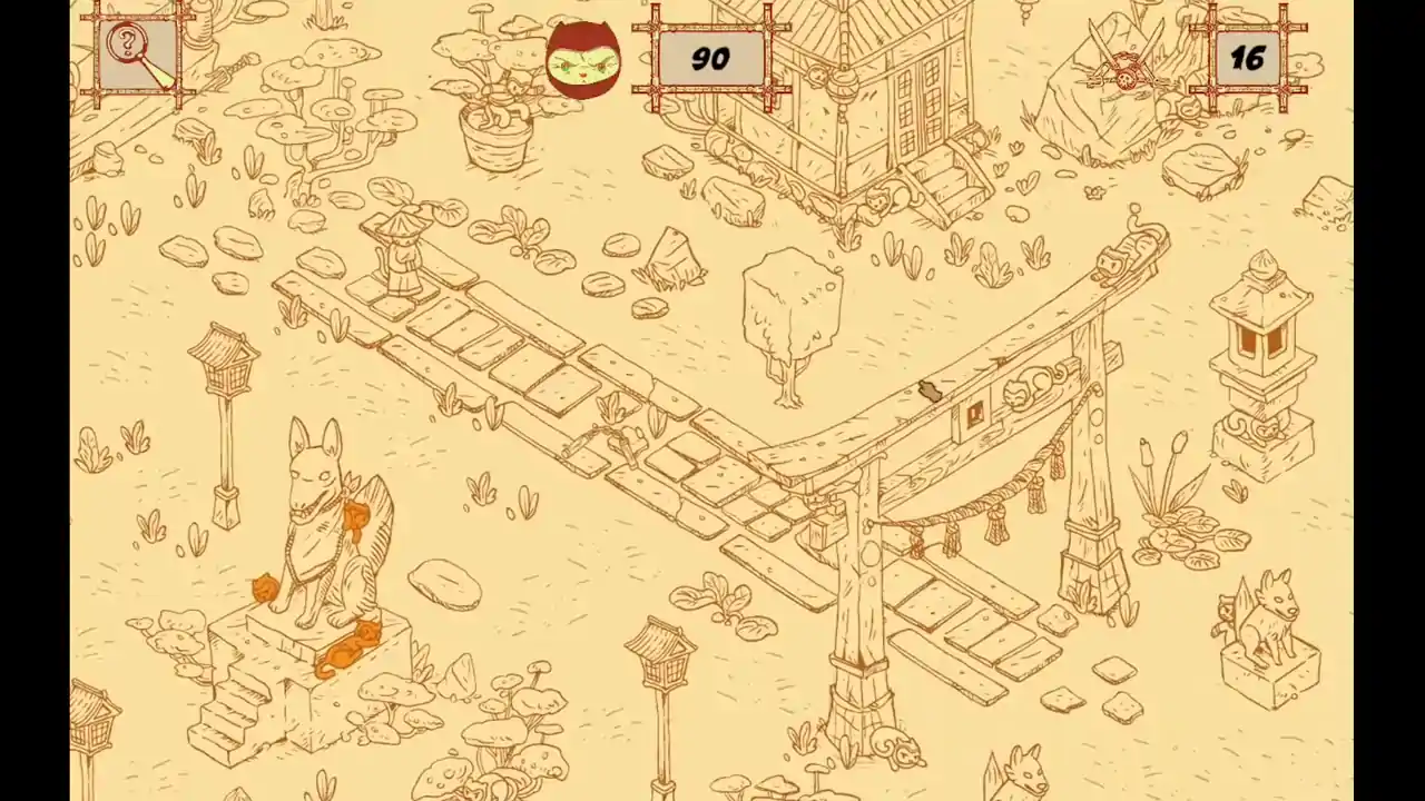100 hidden Cats : Ninja