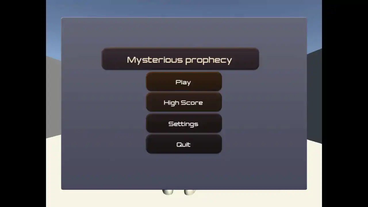 Mysterious prophecy