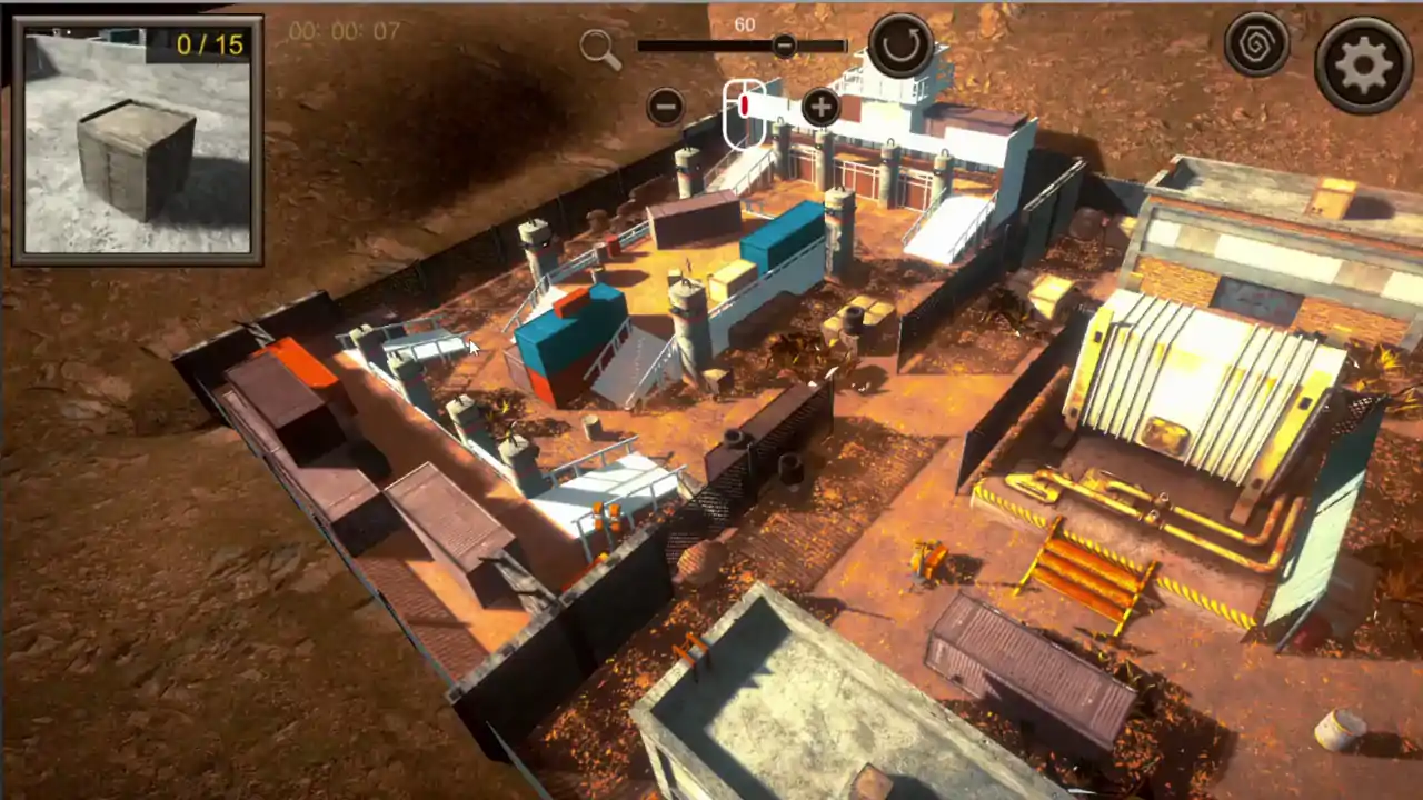Hidden FPS Shooting Top-Down 3D