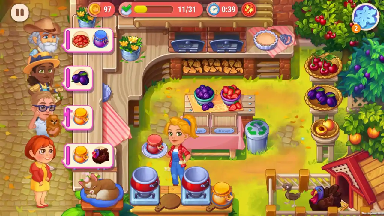 Farming Fever - Pizza and Burger Cooking game