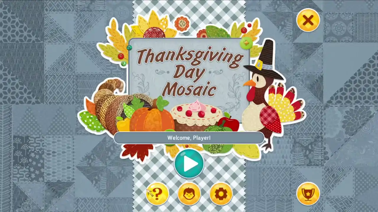Thanksgiving Day Mosaic